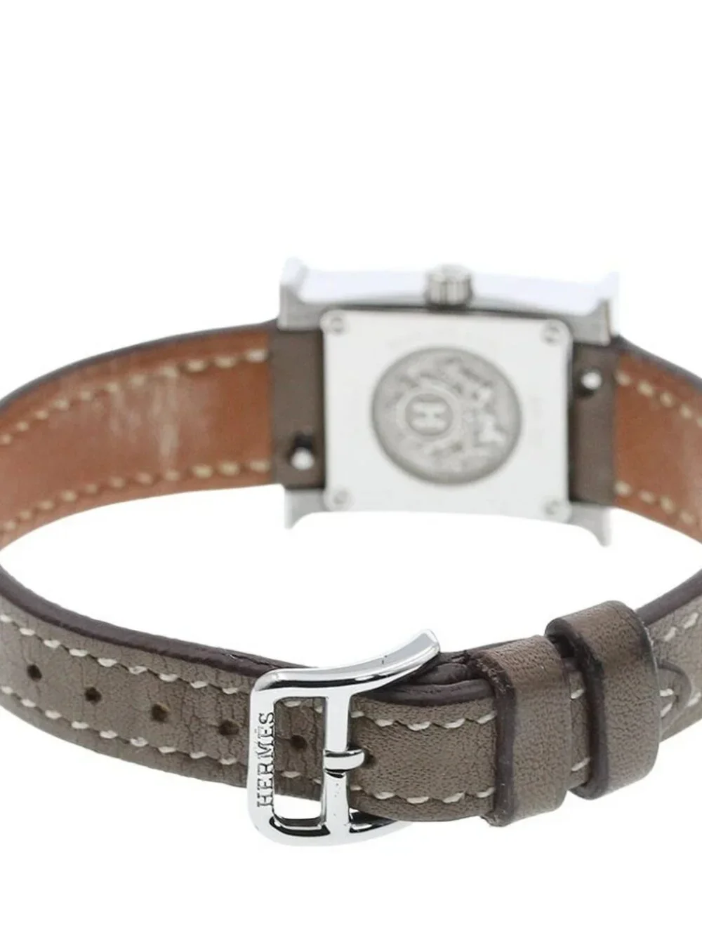 HERMES H watch mini HH1.110 white Dial Quartz Ladies Watch_966788